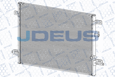 Конденсатор, кондиционер JDEUS RA7231040 для RENAULT ZOE