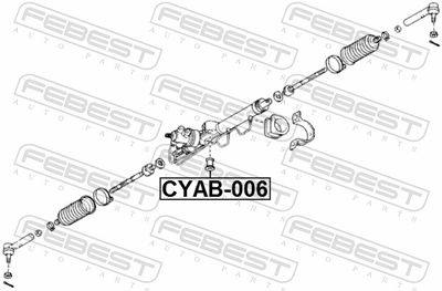 SUPORT CASETA DIRECTIE FEBEST CYAB006 1