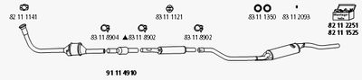 SISTEM DE ESAPAMENT HJS VW106