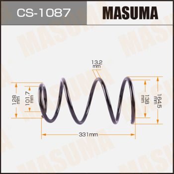 Пружина ходовой части MASUMA CS-1087 для TOYOTA ALLION