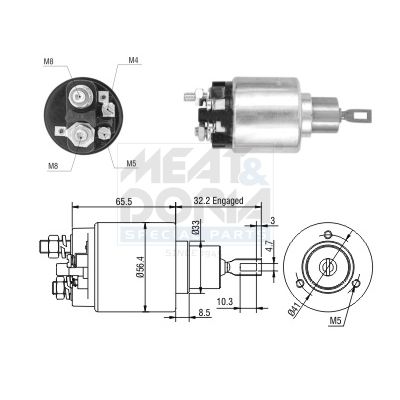 SOLENOID ELECTROMOTOR