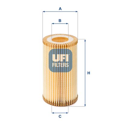 Масляный фильтр UFI 25.159.00 для MERCEDES-BENZ MARCO