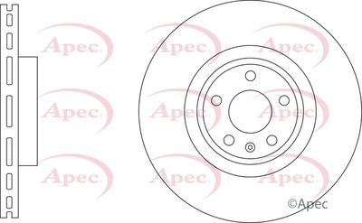 Brake Disc APEC DSK3284