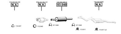 Изпускателна система ASMET VA036520