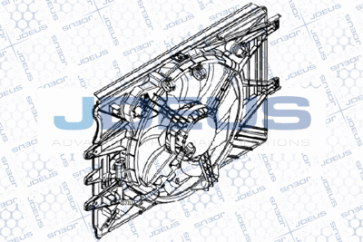 JDEUS EV8A9410 Вентилятор системы охлаждения двигателя  для FIAT 500L (Фиат 500л)