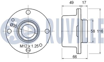 SET RULMENT ROATA RUVILLE 220284 1