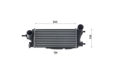 INTERCOOLER COMPRESOR MAHLE CI677000S 9