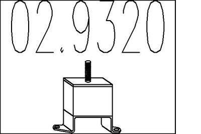 TAMPON CAUCIUC AMORTIZOR ESAPAMENT