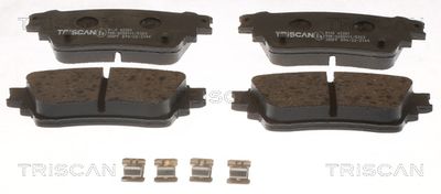 Комплект тормозных колодок, дисковый тормоз TRISCAN 8110 42201 для MITSUBISHI ECLIPSE	CROSS