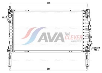 RADIATOR RACIRE MOTOR