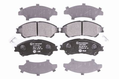 Комплект тормозных колодок, дисковый тормоз HELLA 8DB 355 021-461 для SUZUKI SX4