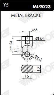 GASFEDER KOFFER-/LADERAUM MONROE ML5594 4