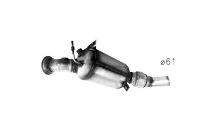 FILTRU FUNINGINE/PARTICULE SIST.DE ESAPAMENT ASSO 0815007