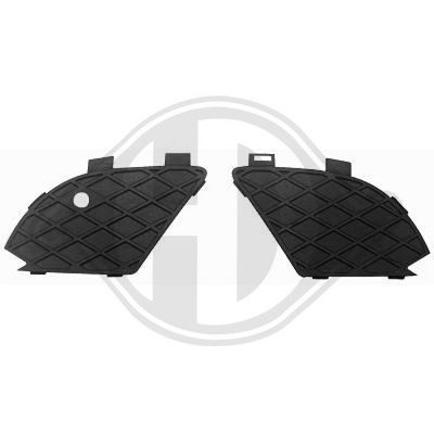 Ventilatiegrille, bumper