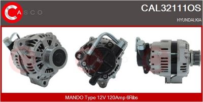GENERATOR / ALTERNATOR CASCO CAL32111OS
