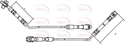 Brake Hose APEC HOS3155