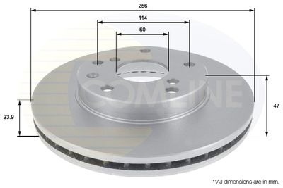 COMLINE ADC1011V Тормозные диски для DAEWOO LEGANZA