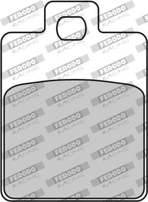 Комплект тормозных колодок, дисковый тормоз FERODO RACING FDB2057AG для PEUGEOT TWEET