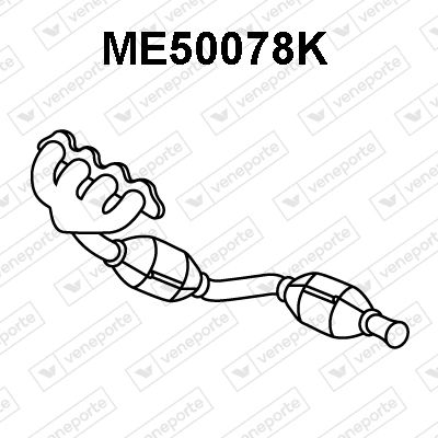 Катализатор VENEPORTE ME50078K для MERCEDES-BENZ B-CLASS