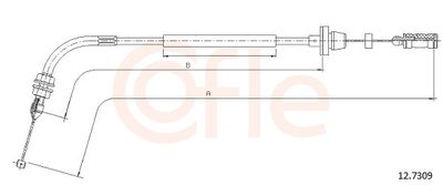 CABLU ACCELERATIE COFLE 127309