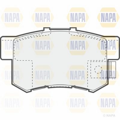 Brake Pad Set NAPA PBP7476