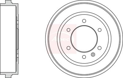 APEC Brake Drum DRM9991