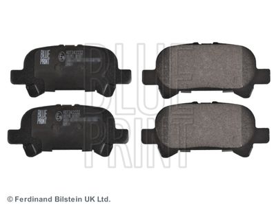 Bromsbeläggssats, skivbroms BLUE PRINT ADT342222