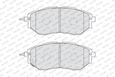 BREMSBELAGSATZ SCHEIBENBREMSE FERODO FDB1984 1