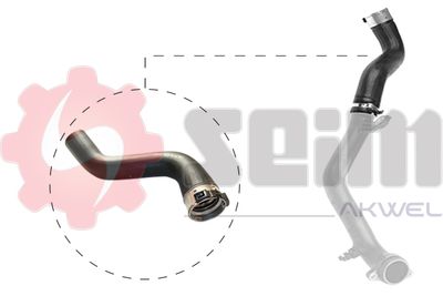 Трубка нагнетаемого воздуха SEIM 981769 для FIAT TIPO