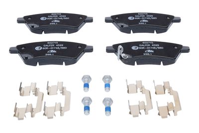 Brake Pad Set, disc brake 13.0460-2715.2