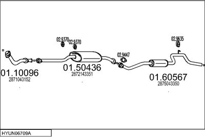 SISTEM DE ESAPAMENT MTS HYUN06709A015919