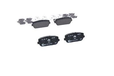 BREMSBELAGSATZ SCHEIBENBREMSE ATE 13046057622 13