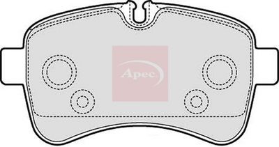 APEC Brake Pad Set, disc brake PAD1608
