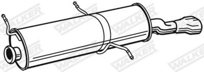 ENDSCHALLDäMPFER WALKER 22876 8