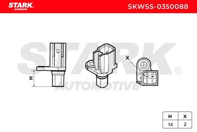 датчик, обороти на колелото STARK SKWSS-0350088
