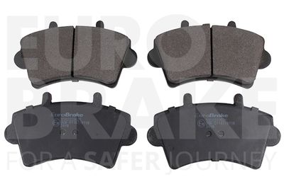 Комплект тормозных колодок, дисковый тормоз EUROBRAKE 5502223631 для RENAULT MASTER