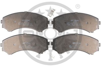Комплект тормозных колодок, дисковый тормоз OPTIMAL BP-12086 для MITSUBISHI GRANDIS