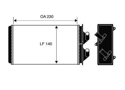 SCHIMBăTOR DE CăLDURă îNCăLZIRE HABITACLU