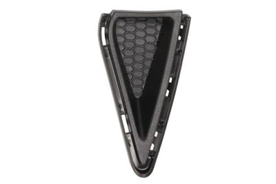 Voorbumper afdekking Voor Links (gesloten, plastic, zwart) past: FORD MUSTANG 07.18-05.23