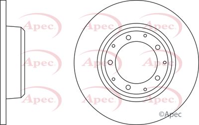 Brake Disc APEC DSK2452