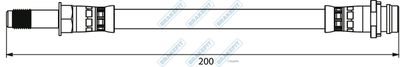 APEC Brake Hose BHO4227