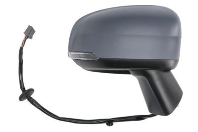 Zijspiegel Rechts (elektrisch, in reliëf, met verwarming, under-coated, met geheugen, met indicator, met temperatuursensor) past: VOLVO XC60 II 03.17-