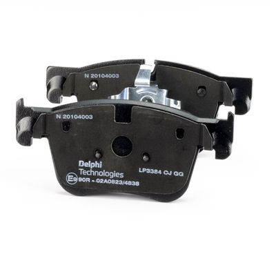 BREMSBELAGSATZ SCHEIBENBREMSE DELPHI LP3384 3