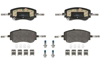 Remblokken set Voor , past: ABARTH 500E  FIAT 500, 500 C, 500E, TIPO 1.0-Electric 09.12-