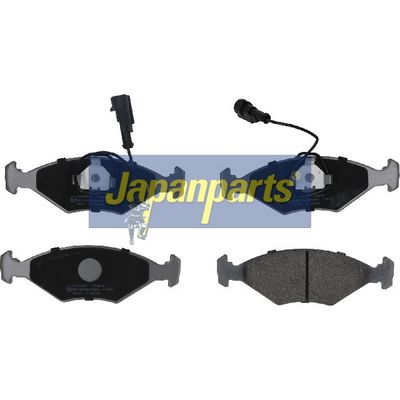 JAPANPARTS Комплект тормозных колодок, дисковый тормоз