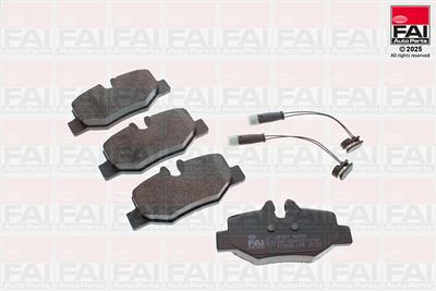 Zestaw klocków hamulcowych, hamulce tarczowe FAI AUTOPARTS BP327