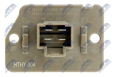 REZISTOR VENTILATOR HABITACLU NTY ERDHY504 4