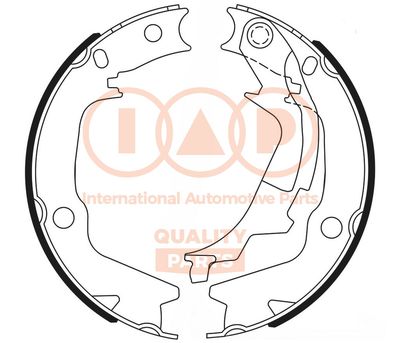 Комплект тормозных колодок IAP QUALITY PARTS 705-07048 для HYUNDAI i20