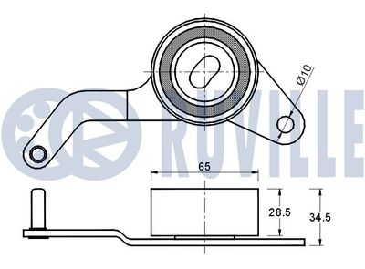 ROLA INTINZATOR CUREA DISTRIBUTIE RUVILLE 540499 1