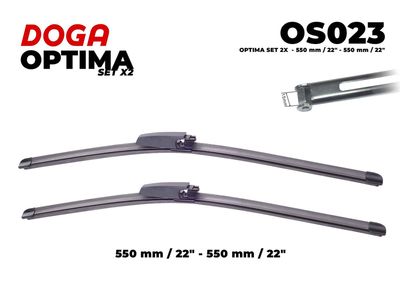 DOGA OS023 Щетка стеклоочистителя  для SEAT EXEO (Сеат Еxео)